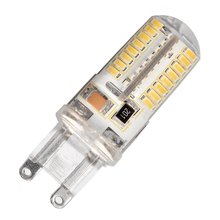 10 шт. G9 10 Вт 64X SMD 3014 1200LM 2800-3500/6000-6500K теплый белый/холодный белый кукурузный свет (AC110V или 220V) 2024 - купить недорого