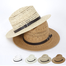 Hat Men Summer Korean Edition Sunscreen Beach Straw Hats Cool Fashion Sun Protection Holiday Outdoor Folding Floppy Caps H163 2024 - buy cheap