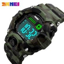 SKMEI S Shock Men Sport Watch Talking Music Alarm Clock LED Digital Watches Outdoor Men Military Shockproof Waterproof Watch 2024 - buy cheap