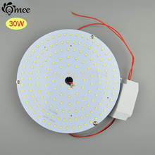 Lâmpada de led para o teto smd2835 30w, 220v 110v, placa de luzes led para reforma no teto, branco natural 2024 - compre barato