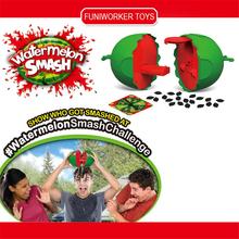 Watermelon Smash Gag Novelty Toys for Children Water Challenge Plastic Party Toy Friends Family Red Green Color Funny Tool 2024 - buy cheap