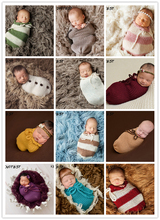 Accesorios de punto para recién nacidos, accesorios de fotografía, bolsa de dormir, accesorios de fotografía, regalo para sesión de fotos de estudio Infantil 2024 - compra barato