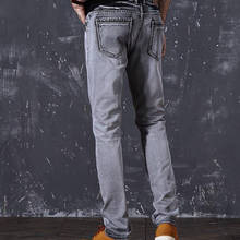 Classic Retro Nostalgia Mens Jeans Straight Denim Jeans Men Long Pants Trousers Brand Biker Jean Plus Size 28-38 Men 2024 - buy cheap