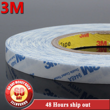 1cmx50m 10mm width  BIG roll STRONG 3M double sided adhesive tape for tape skin hair extensions holds 25-40days freeshipping 2024 - buy cheap