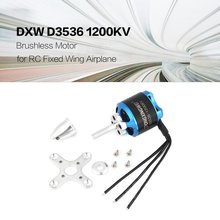 DXW D3536 1200KV 2-4S Brushless Motor for RC FPV Fixed Wing Airplane Aircraft 2000mm 2M Skysurfer FPV Glider Plane Spare Parts 2024 - buy cheap