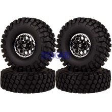 Pneus de roda aro 1065 "e 7038mm para rc 1.9, 4 peças, super swamper, modelo rock crawler cc01 2024 - compre barato