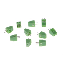 10 Pcs 2Pin-10Pin Screw PCB Mounted Terminal Blocks Connector 2.54mm Pitch 2024 - buy cheap