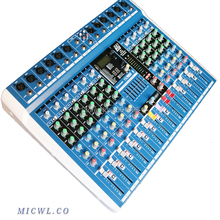 Console de som profissional com mixer para reuniões, usb estéreo, bluetooth, 24bit, 40khz, 6 canais, 8 canais, 10 canais, reverberação 2024 - compre barato