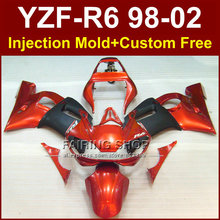 Carenado de inyección LF4 para YAMAHA, piezas de carrocería para YZFR6, 1998, 1999, 2000, 2001, 2002, YZF R6, 98-02, YZF1000, T4F 2024 - compra barato