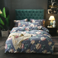 Long-staple Cotton Bedding Sets Comforter Bedding Set Bed Set Pillowcases Duvet Cover BedSheet MN Romantic Flowers Purple 2024 - buy cheap