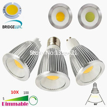 Foco LED COB regulable para iluminación interior, bombilla LED MR16 de 12V, 6W, 9W, 12W, GU10, GU5.3, CA 110V, 220V 2024 - compra barato