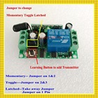 DIODO EMISSOR de Luz Da Lâmpada Interruptor de Controle Remoto 12 V DC Receptor 3 Transmissor Remoto ON OFF Interruptor de Iluminação Interruptor de Relé 1CH Digital 315/433. 92 MHZ - compare preços