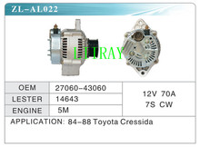 Авто Генератор переменного тока для toyota cressida 84-88 27060-43060 2024 - купить недорого