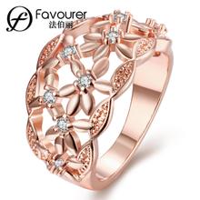 white/rose gold color rings for women Wedding Feast Jewellery Classic Trendy 2024 - buy cheap