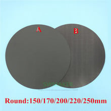 Magnetic Print Bed Tape Round Print Sticker 150/170/200/220/250mm Build Plate Tape Flex Plate DIY Kossel/Delta 3D Printer parts 2024 - buy cheap