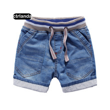 Baby Boy Denim Shorts Kid Cotton Casual Top Quality Jeans Shorts toddler Boy Summer Clothes Board Shorts dropshipping promotion 2024 - buy cheap
