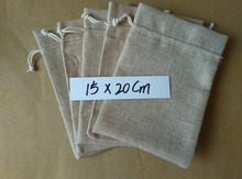 13x18cm 15x20cm 1000pcs Drawstring gift bags jewelry gift pouch bags jute bag for women  small linen packaging display Sack bag 2024 - buy cheap