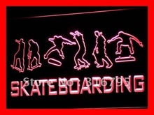 i709 Skateboard Training NR Beer Bar LED Neon Light Sign On/Off Switch 20+ Colors 5 Sizes 2024 - buy cheap
