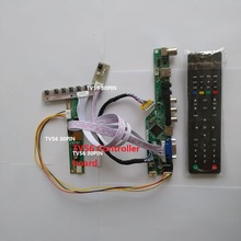 Placa controladora de AUDIO VGA y AV para TV, kit de pantalla LED LCD, USB, para LP154WX4 1280X800 15,4 "1 CCFL lámparas 2024 - compra barato