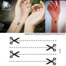 HK-64 New Design Fashion Temporary Tattoo Stickers Temporary Body Art Waterproof Tattoo Pattern 2024 - buy cheap