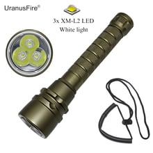 3000LM L2 LED Waterproof Scuba Diver Diving Flashlight Underwater Dive Torch Hunting Lamp for 18650 Battery 2024 - buy cheap