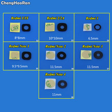 Cristal de la cámara para Xiaomi Redmi 1 1S 2 2A 3 Note 2 3 4 cristal trasero de la Lente de la Cámara + piezas de reparación de la etiqueta 2024 - compra barato