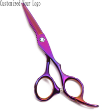 6" Customize Logo Stainless Dog Grooming Kit Animal Scissors Straight Scissors Thinning Shears Professional Pet Scissors  C1011 2024 - buy cheap