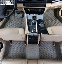 High quality rugs! Custom special floor mats for Ford Ranger 2017-2010 waterproof durable carpets for Ranger 2015,Free shipping 2024 - buy cheap