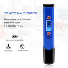Yieryi Digital Display LCD TDS Meter Pen, TDS-982 Water Quality Tester Range: 0~1999ppm, Accuracy:+/- 2%F/S, Resolution: 1 ppm . 2024 - buy cheap