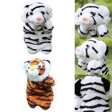 Tiger Hand Puppet PP Cotton Lining Magic Forest Series Cartoon Animals Baby Kids Child Soft Doll Plush Toys Hand Puppet 2024 - buy cheap
