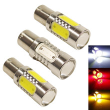 YCCPAUTO 1156 BA15S P21W LED 7.5W COB Car Reverse Lights Auto Turn Signal /Backup Brake Lamp Bulb White/Red/Yellow 12V 2024 - buy cheap