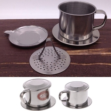 New S/L Size Vietnamese Coffee Filter Stainless Steel Maker Pot Infuse Cup Serving Delicious 2024 - buy cheap