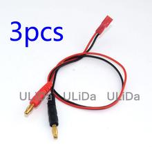 3PCS XT-60 Male Charging Connector to 4mm Banana Plug Cable for Rc Lipo Battery Helicopter Quadcopter Multirotor 2024 - buy cheap