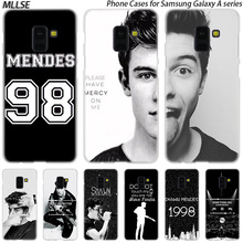 Жесткий чехол MLLSE Shawn Mendes 98 для Samsung Galaxy A10 A20 A30 A40 A50 A70 A20E A2 CORE M10 M20 M30 Модный чехол 2024 - купить недорого