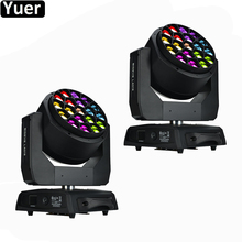 2Pcs/Lot DJ Disco Stage Lighting 19X40W RGBW 4IN1 LED Moving Head Light Point Control High Bright Party Music Club Stage Light 2024 - buy cheap