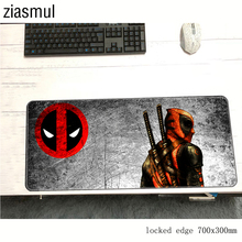 Deadpool mousepad gamer 700x300x3mm gaming mouse pad large thick notebook pc accessories locrkand laptop padmouse ergonomic mat 2024 - buy cheap