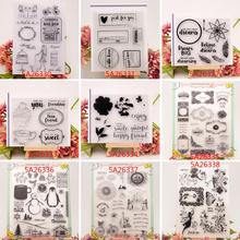 Girl House Transparent Silicone Clear Rubber Stamp Sheet Cling DIY Scrapbooking 2024 - buy cheap