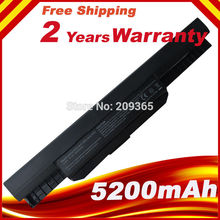 HSW 5200mAh Laptop battery For ASUS K53 K53B K53BY K53E K53F K53J K53S K53SD K53SJ K53SV K53T K53TA K53U 2024 - buy cheap