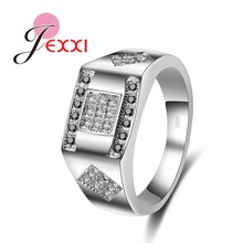 Anillos de moda de estilo Digital para hombres y mujeres joyería Unisex sello de plata anillos de dedo envío gratis 2024 - compra barato