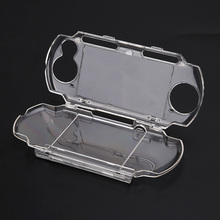 Snap-in Crystal Case Clear Protector Cover Travel Game Console Case Carry Hard Cover Case Perfect Fit For Sony PSP 2000 3000 2024 - buy cheap