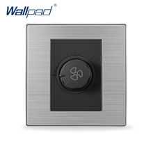 Venda imperdível interruptor de ventoinha regulador de velocidade de parede de luxo interruptores de parede ss304. 2024 - compre barato