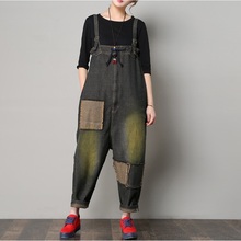 Dungarees women jeans denim overalls women jumpsuit female 2018 Chinese style jumpsuits for women 2018 TA614 2024 - buy cheap