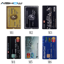 2016 New Arrival 100% Capacity credit card model 4GB 8GB 16GB 32GB 64GB USB 2.0 Memory Stick Flash Pen Drive pen drive pendrive 2024 - buy cheap