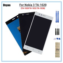 5.0 inch For Nokia 3 LCD TA-1020 TA-1028 TA-1032 TA-1038 LCD screen Display Digitizer Touch Screen Sensor Assembly 2024 - buy cheap