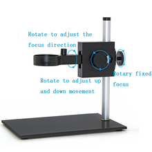 Portable digital microscope stand lifting adjustment bracket 33mm focusing bracket universal bracket 2024 - buy cheap