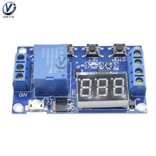 5V Relays DC 6-30V Micro USB 5V LED Display Automation Cycle Delay Timer Control Board Switch Delay Timing Relay Solid State 2024 - buy cheap
