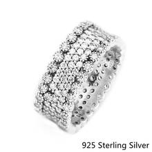 CKK 925 Sterling Silver Lavish Sparkle Rings For Women Original Fashion Jewelry Making Anniversary Gift 2024 - buy cheap