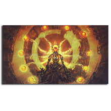 Zenyatta de Overwatchs, lienzo artístico de pared, póster y lienzo impreso, cuadro de pintura decorativa para decoración del hogar y sala de estar 2024 - compra barato