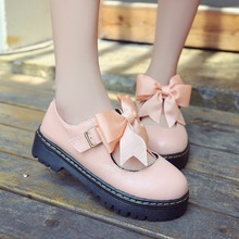 Classic small leather shoes thick bottom Japanese Mary Jane flat single shoes round head student doll shoes womens casual shoes 2024 - buy cheap