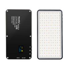 Pocket Aluminum Dimmable OLED Display 180 Pcs LED Video Light with Battery CRI96+ Bi-Color for Vlog DSLRs as Aputure AL-MX Iwata 2024 - buy cheap
